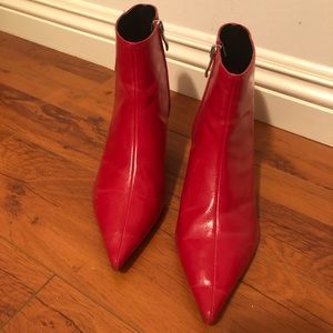 Zara booties- pointed toe